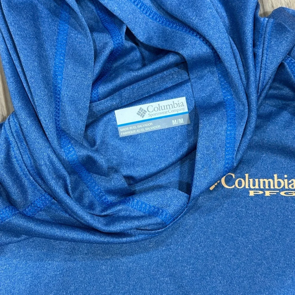 Columbia Men's Blue Swim Hoodie - Picture 3 of 4